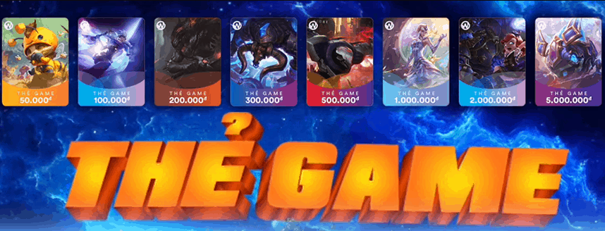 Các mệnh giá thẻ game W88 Cac menh gia the game W88