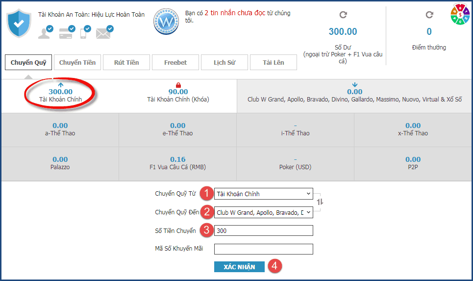 Cách cá cược tại W88 - Hình 2 Cach ca cuoc tai W88 - Hinh 2