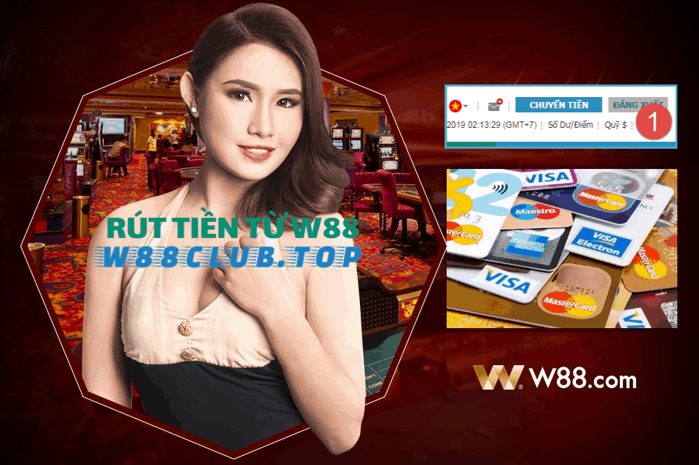 Cách rút tiền từ W88 - Về tài khoản ngân hàng Cach rut tien tu W88 - Ve tai khoan ngan hang