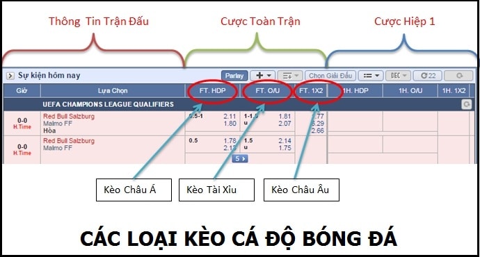 Đặt cược chính xác nhất với các tips cá độ hàng đầu Dat cuoc chinh xac nhat voi cac tips ca do hang dau