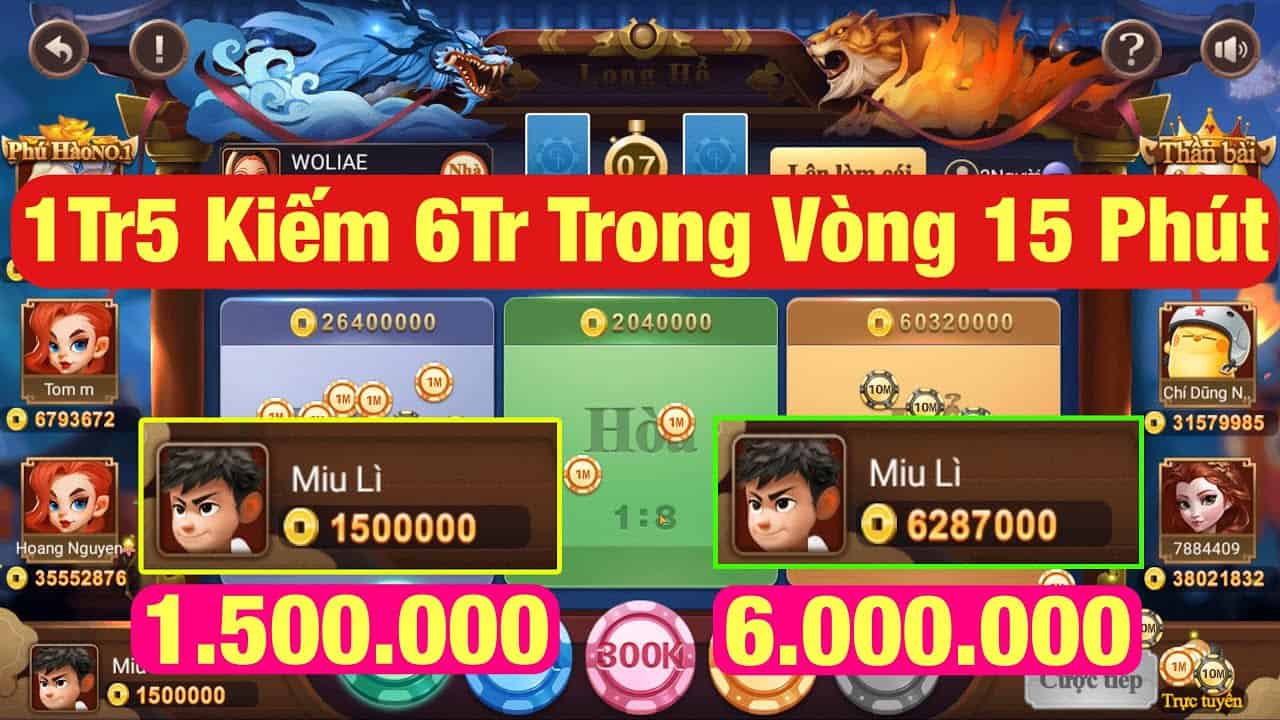 Thử sức vào tựa game rồng hổ xem có gì hấp dẫn? Thu suc vao tua game rong ho xem co gi hap dan?