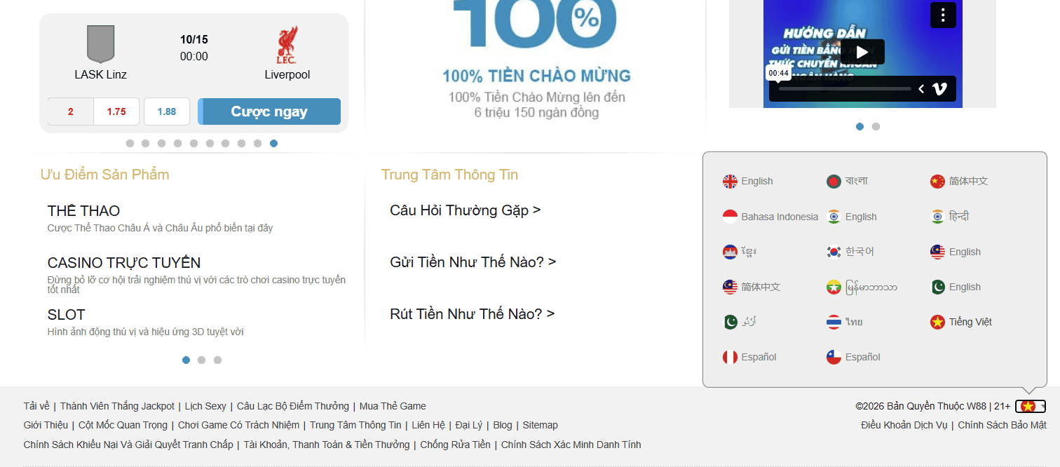 Cách nhận biết W88 chính xác