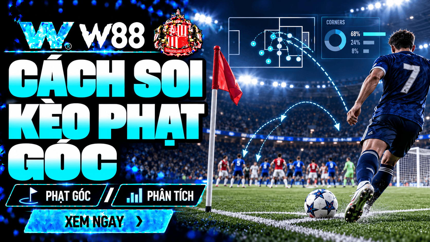 Cách soi kèo phạt góc dựa trên lối chơi của hai đội từ chuyên gia
