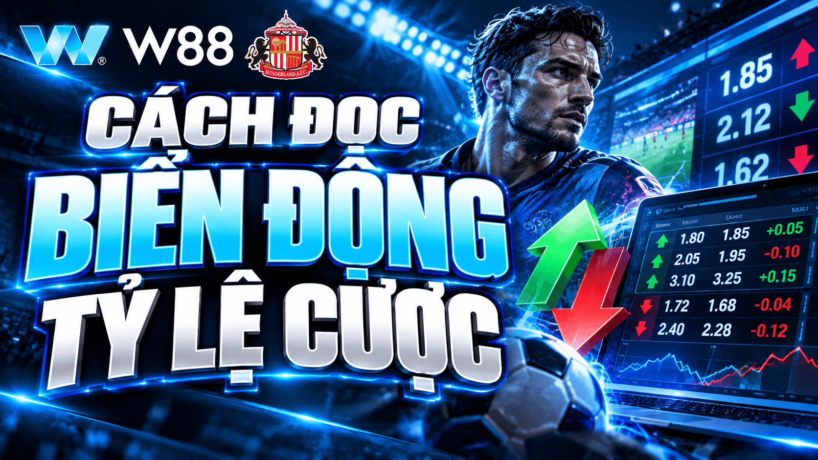 Cách đọc biến động tỷ lệ cược trước giờ bóng lăn cho người mới