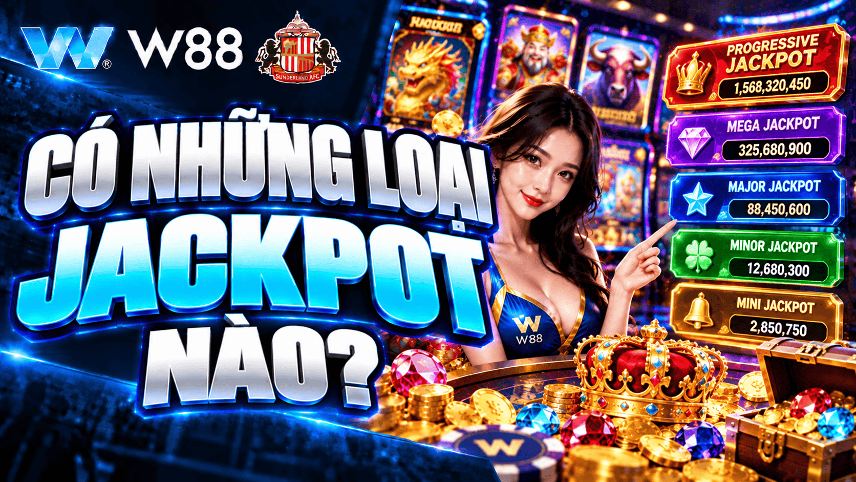 Có những loại jackpot nào và nên phân biệt theo tiêu chí gì?