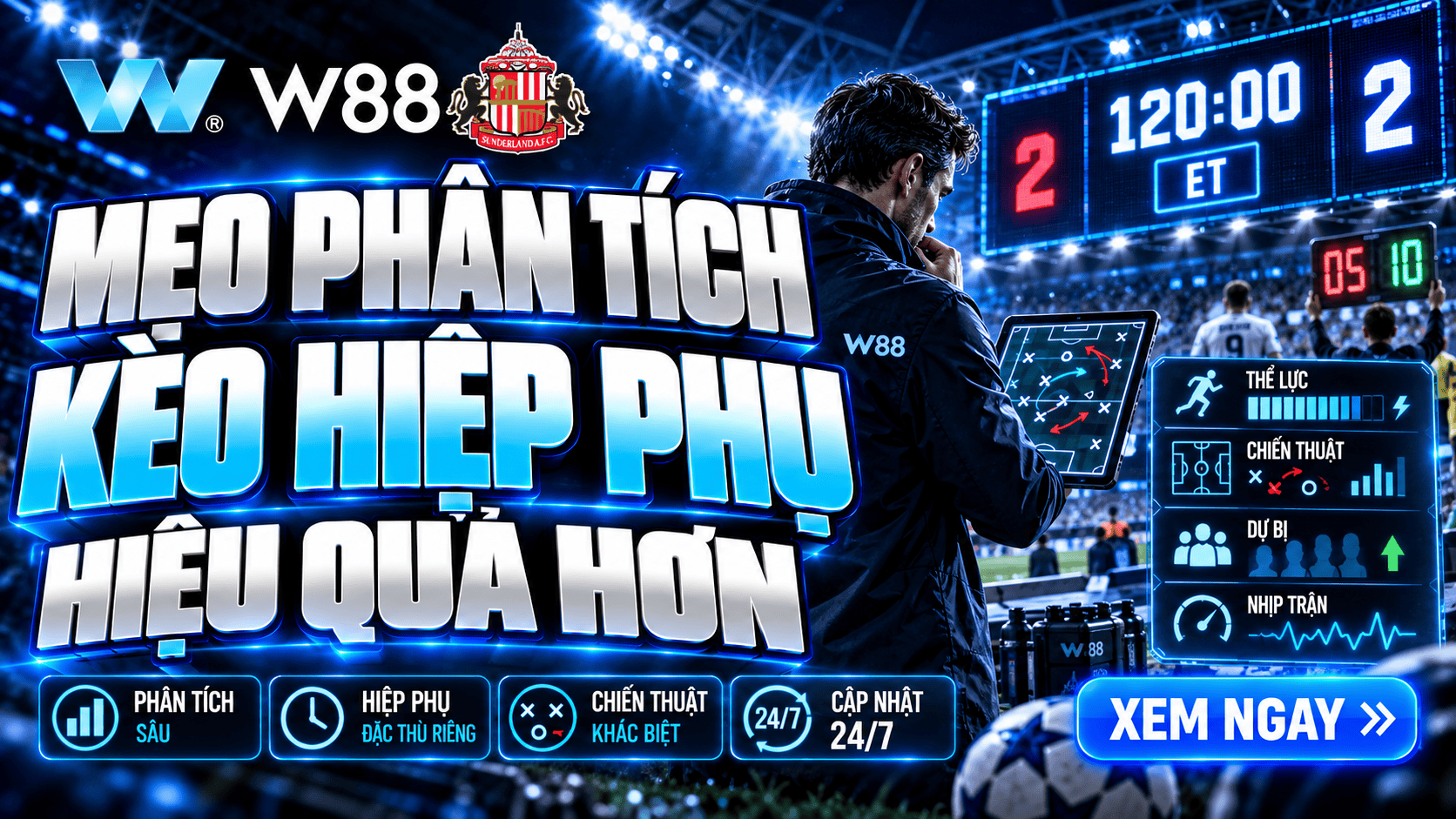 Mẹo phân tích kèo hiệp phụ hiệu quả hơn
